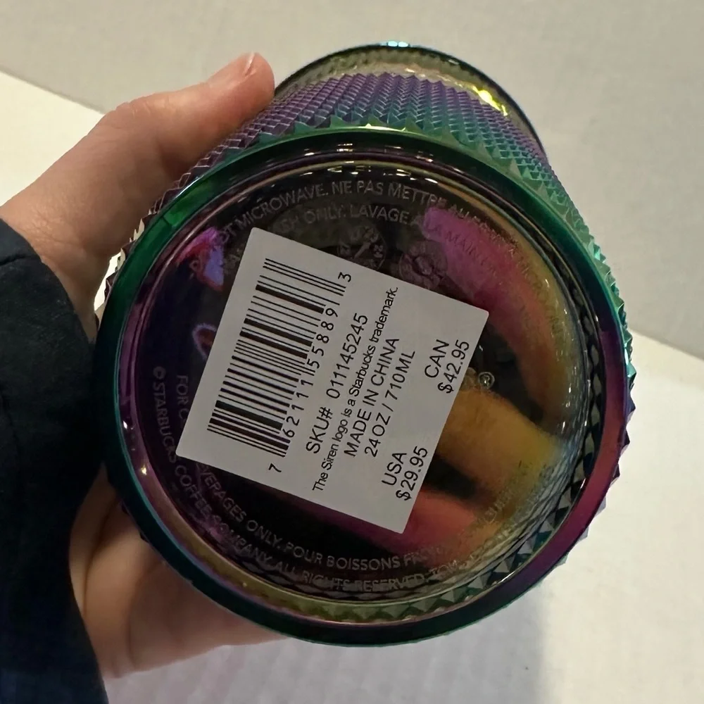 Starbucks Oil Slick Studded Venti Tumbler - Picture 3 of 6